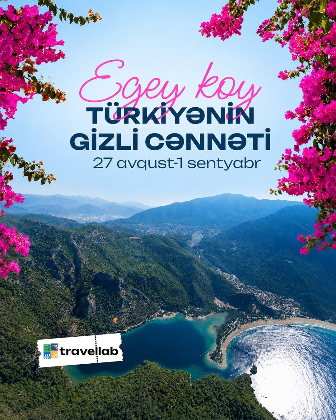 Xəyalınızdakı Egey koy tətili başlayır! 🌸🤩