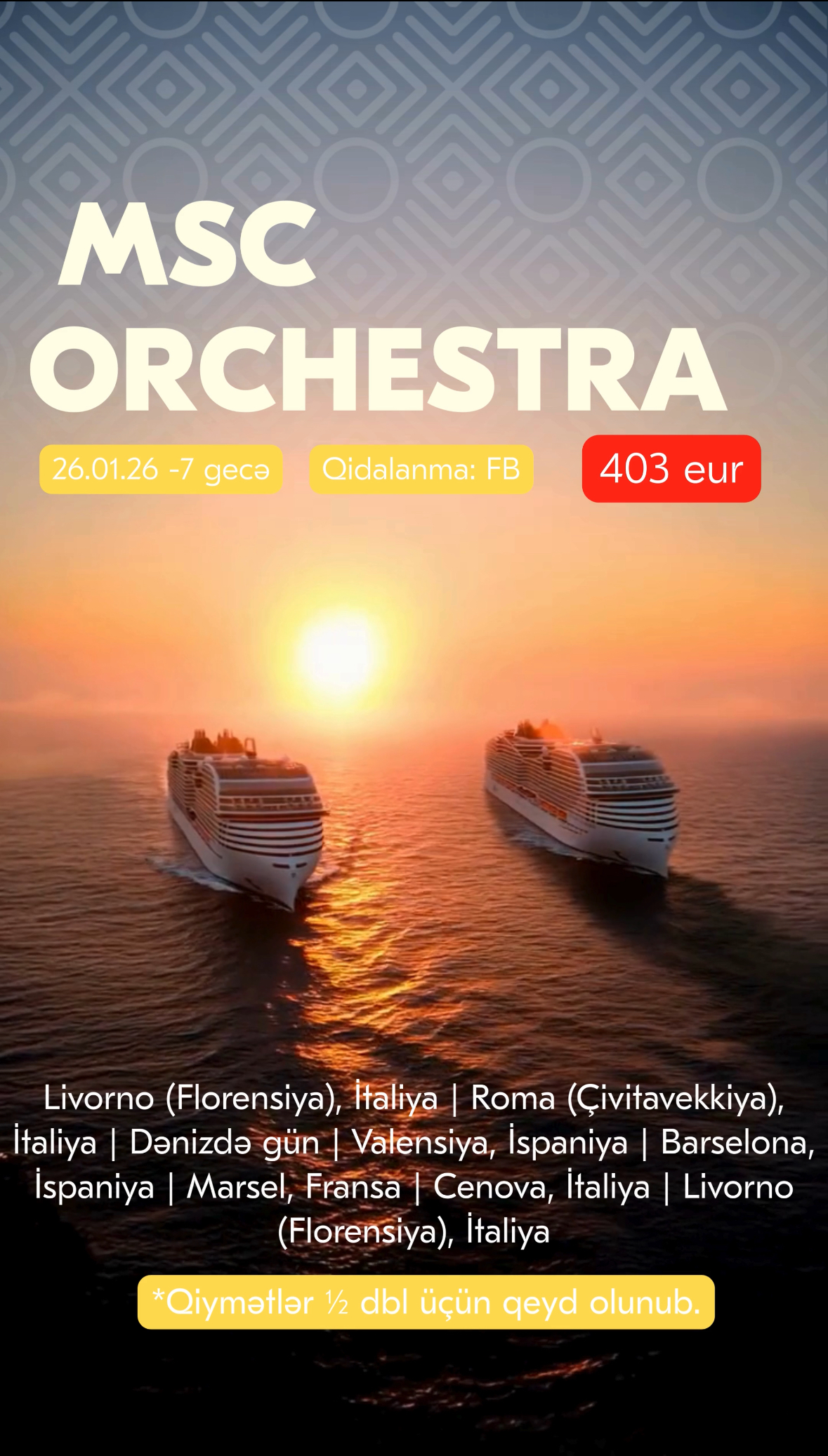 🛳️Kruiz: MSC Orchestra - MSC Cruises