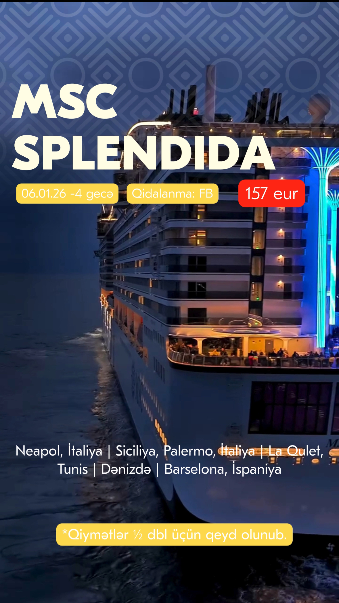 🛳️Kruiz: MSC Splendida - MSC Cruises