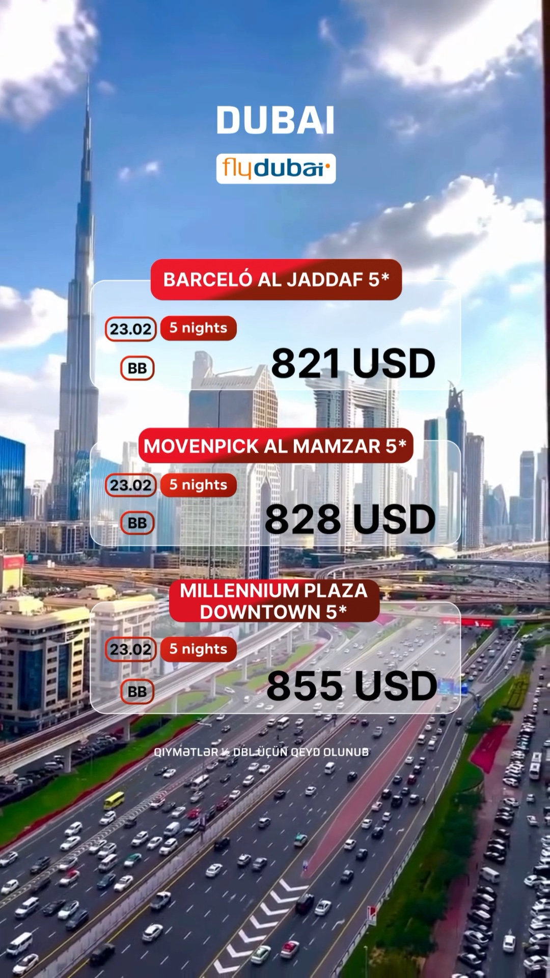 Dubay sizi çağırır!