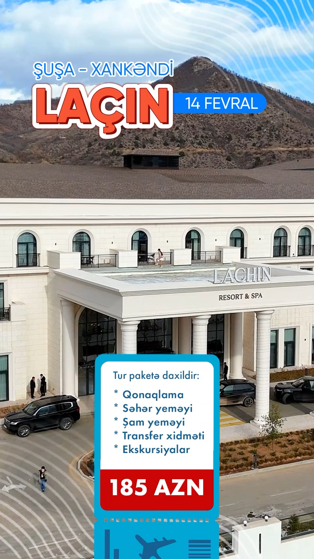 Laçın - Xankəndi - Şuşa sevgililər günü turu