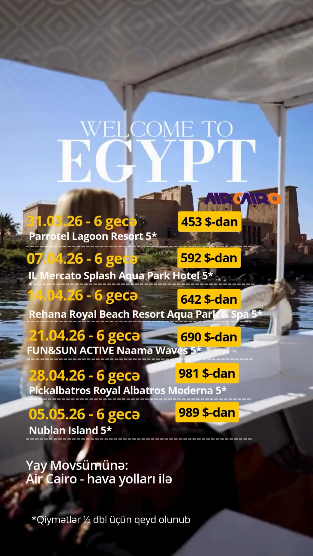 MISIR – Şarm əl-Şeyxdə möhtəşəm istirahət! 🇪🇬