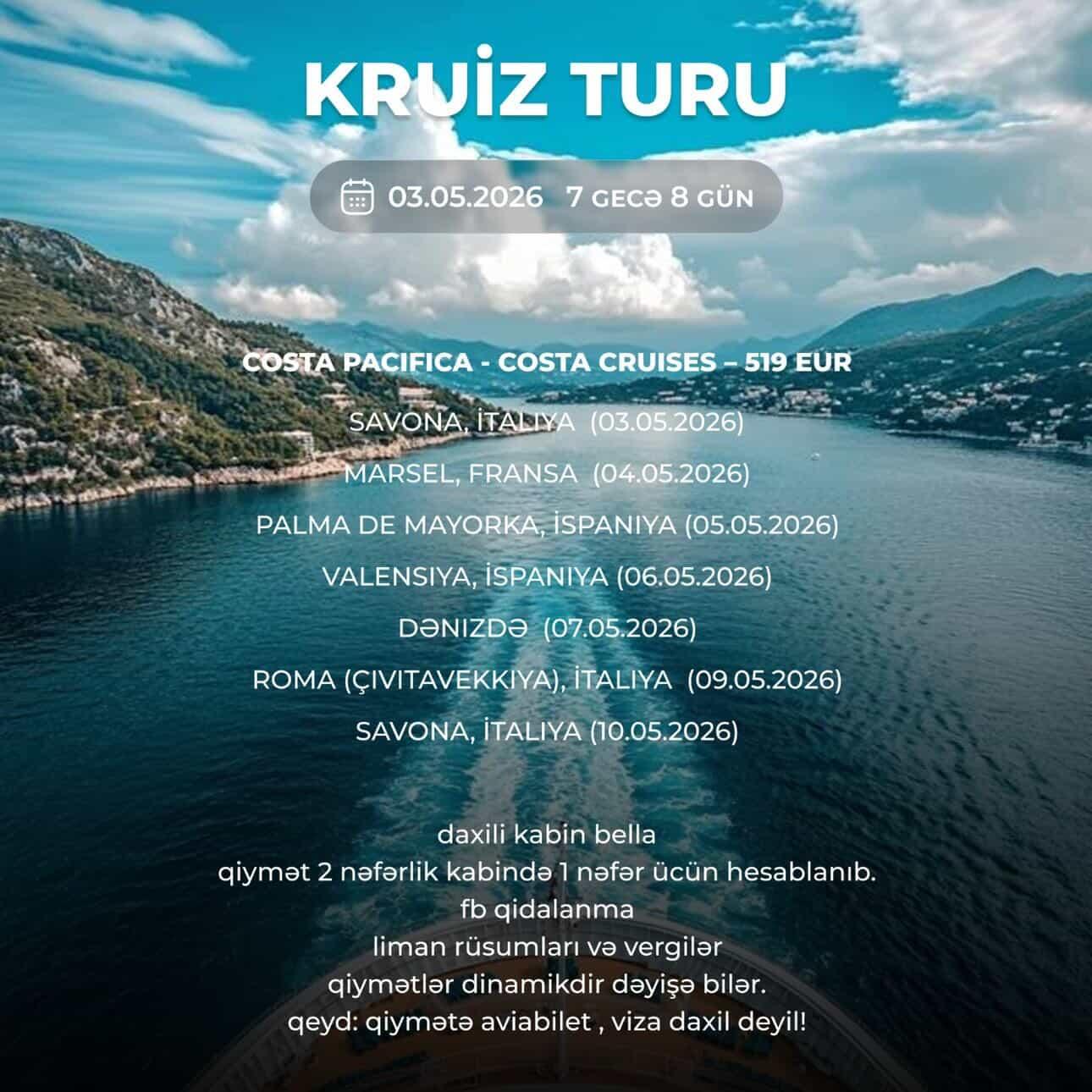 KRUİZ TURU
