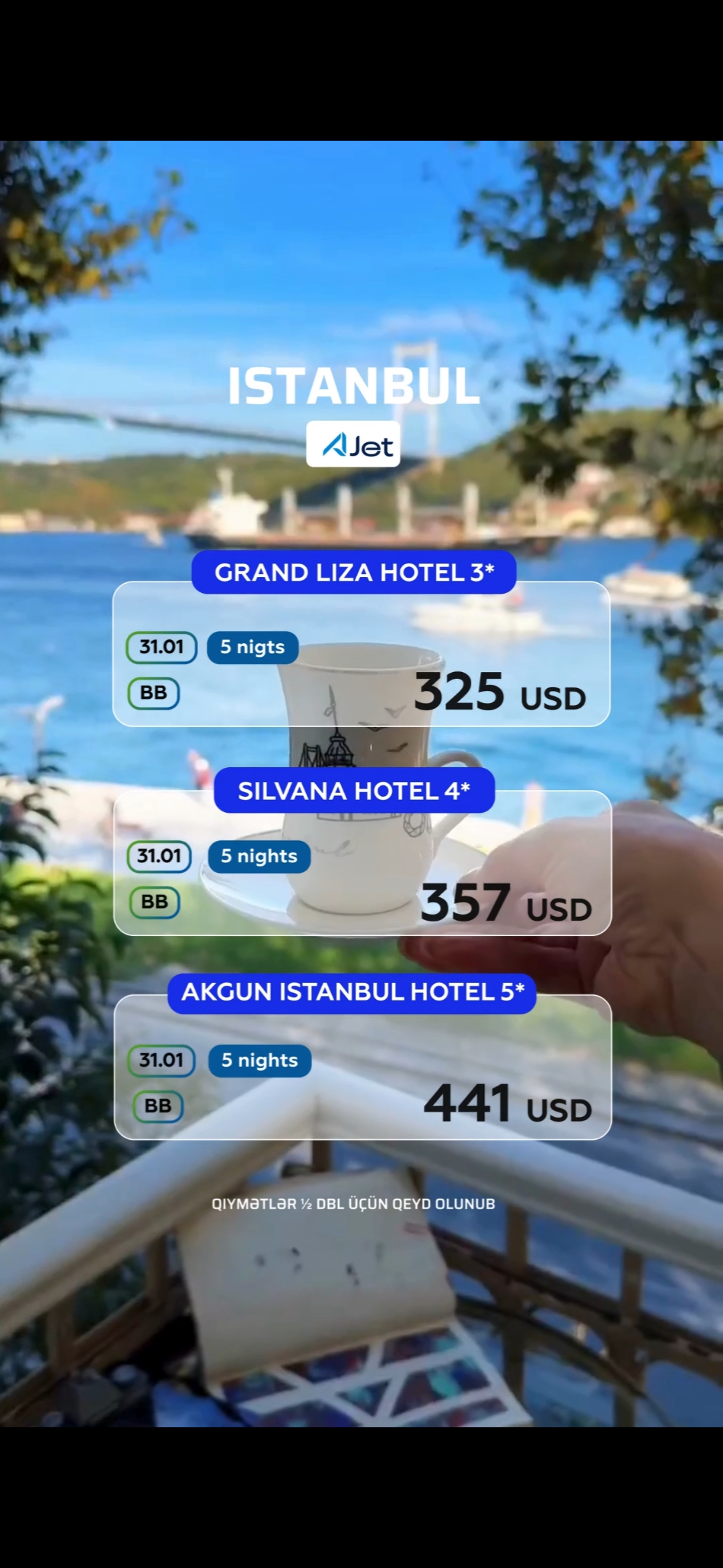 İstanbulu görmək lazımdır!