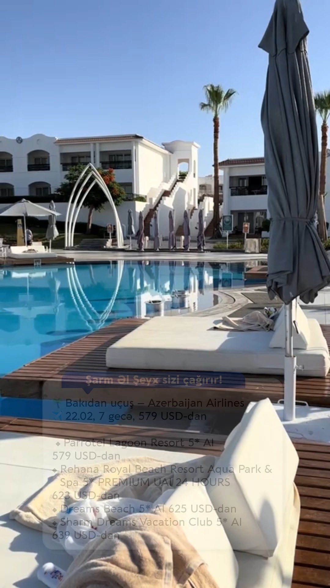🏖 Şarm Əl Şeyx sizi çağırır!