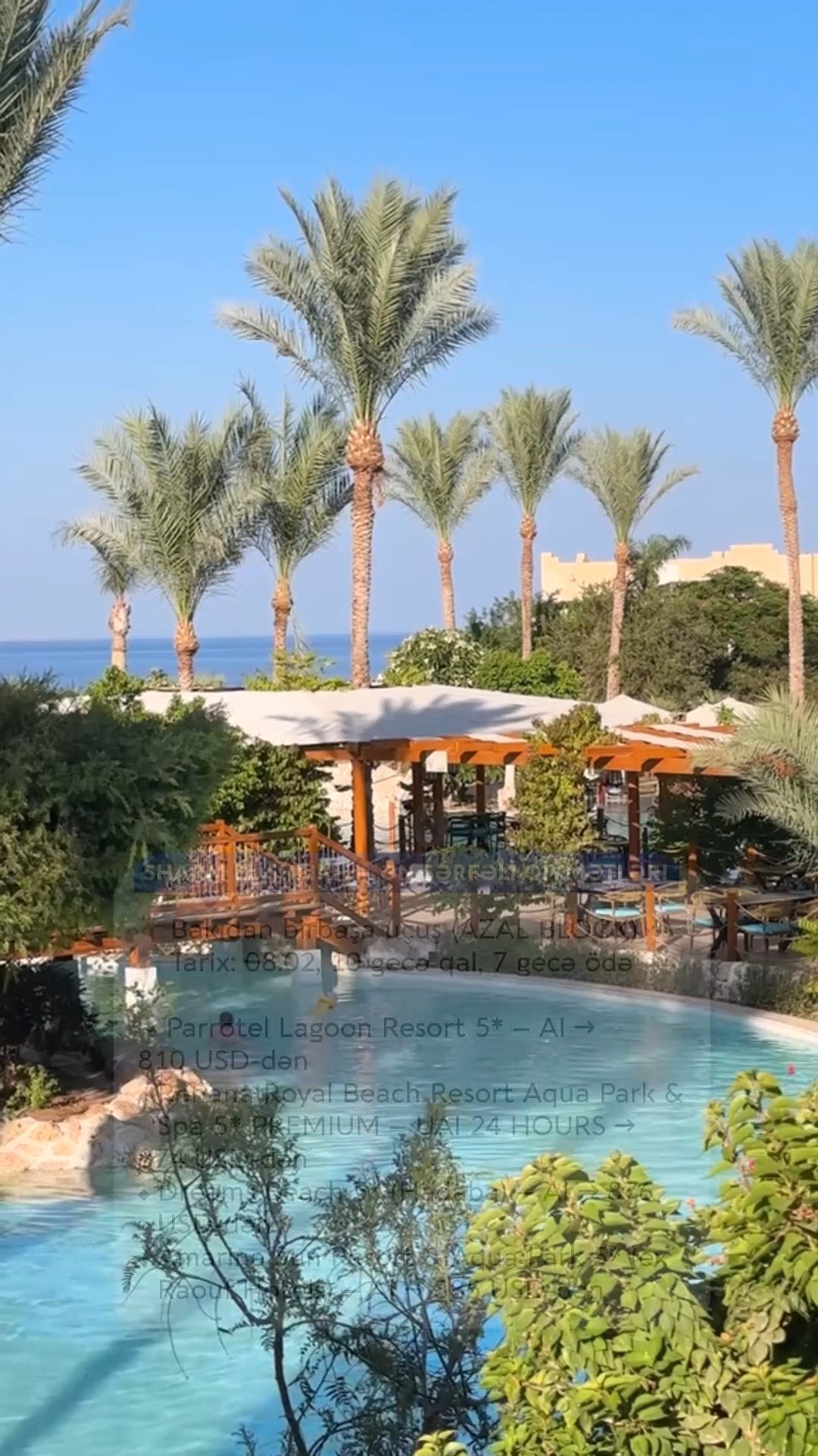 🔥 SHARM EL SHEIKH – ƏN SƏRFƏLİ QİYMƏTLƏR! 🇪🇬☀️