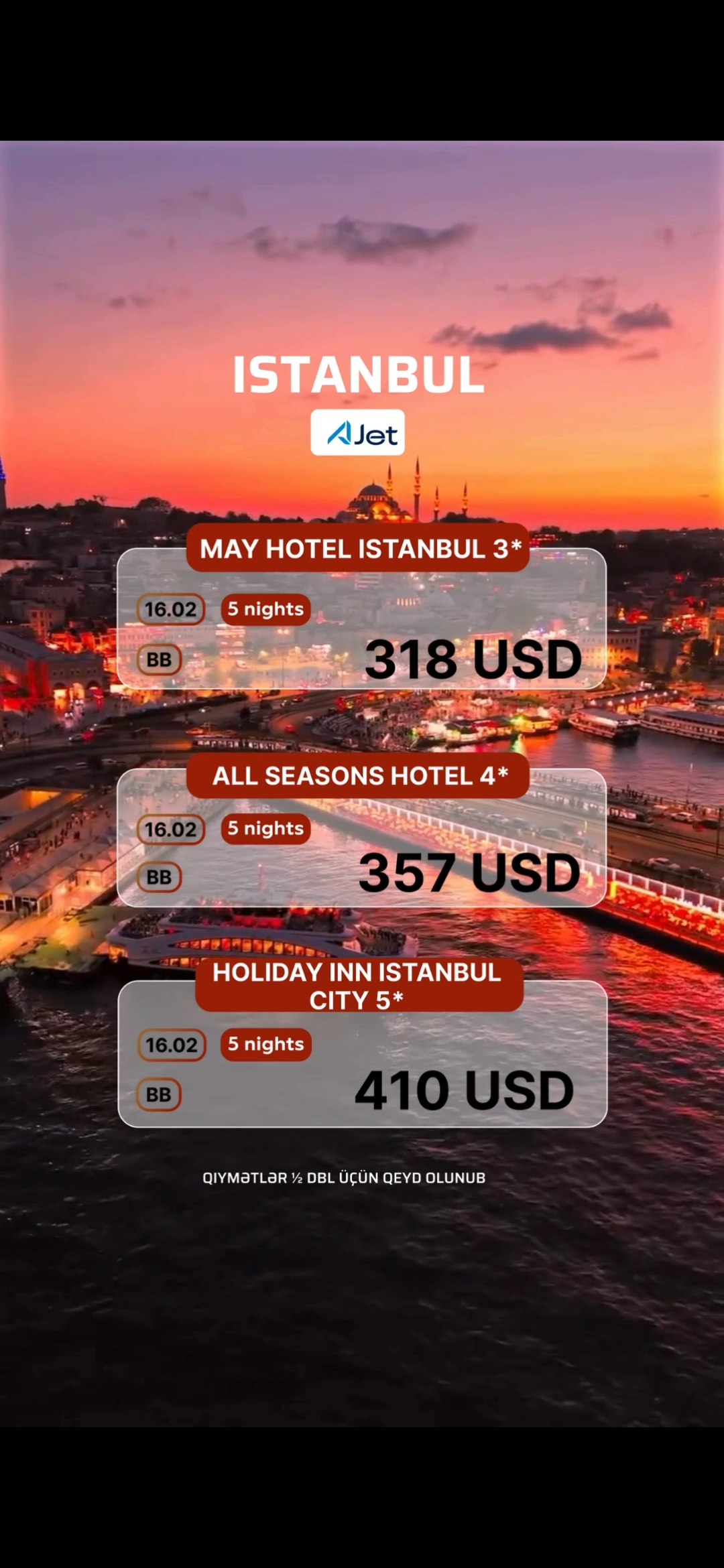 😍Gözəl İstanbul sizi gözləyir!😍