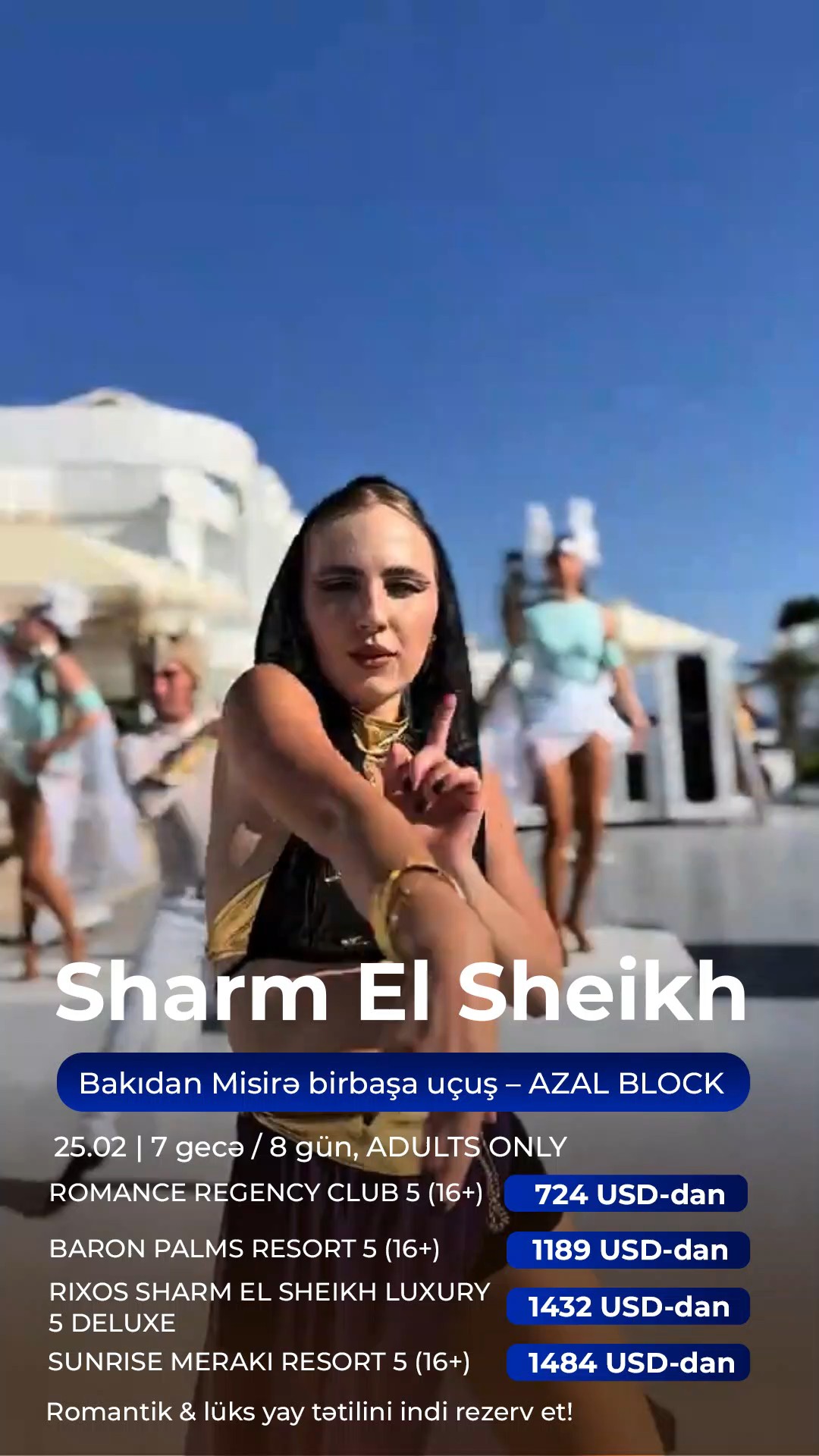 🛫 Bakıdan Misirə birbaşa uçuş – AZAL BLOCK ✈️