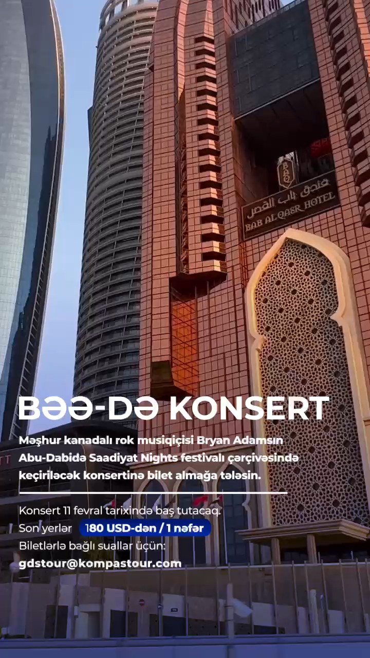 🎸  *BƏƏ-də konsert*