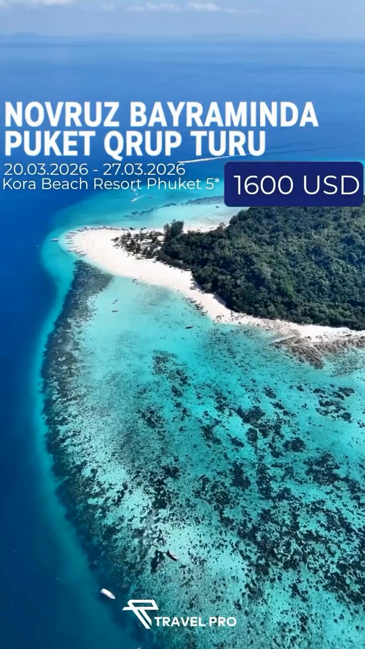 Air Arabia ilə Qrup Turu – Novruz Bayramı Puketdə! 🌴✨