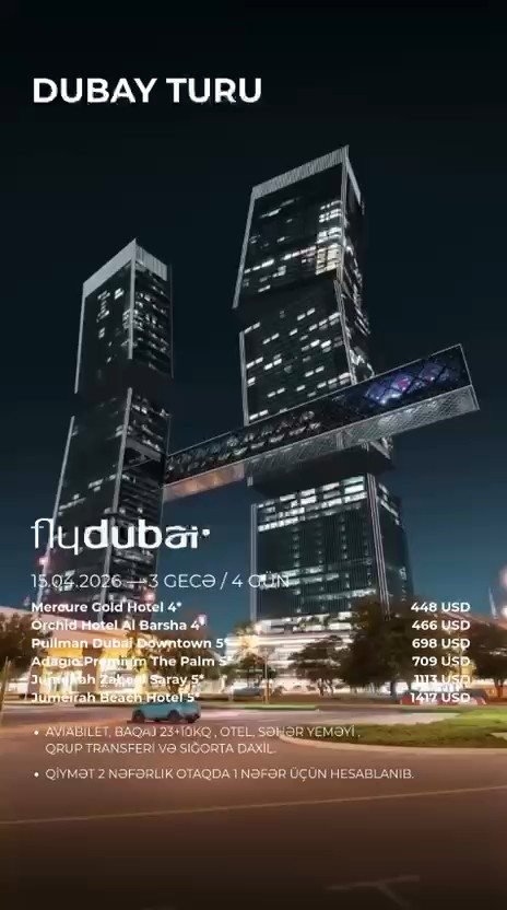 🌴 DUBAY TURU 🌴