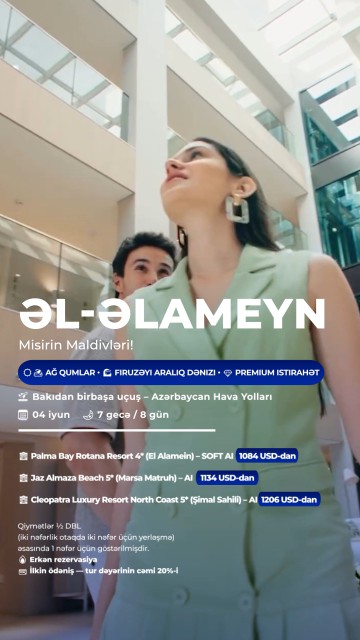 Əl-Əlameyn – Misirin Maldivləri!