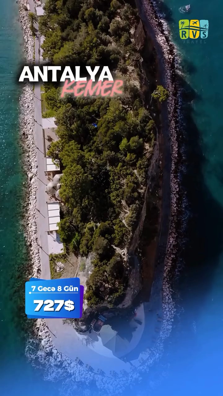 ANTALYA – KEMER & BELDİBİ turu • 25.08.2026 – 01.09.2026