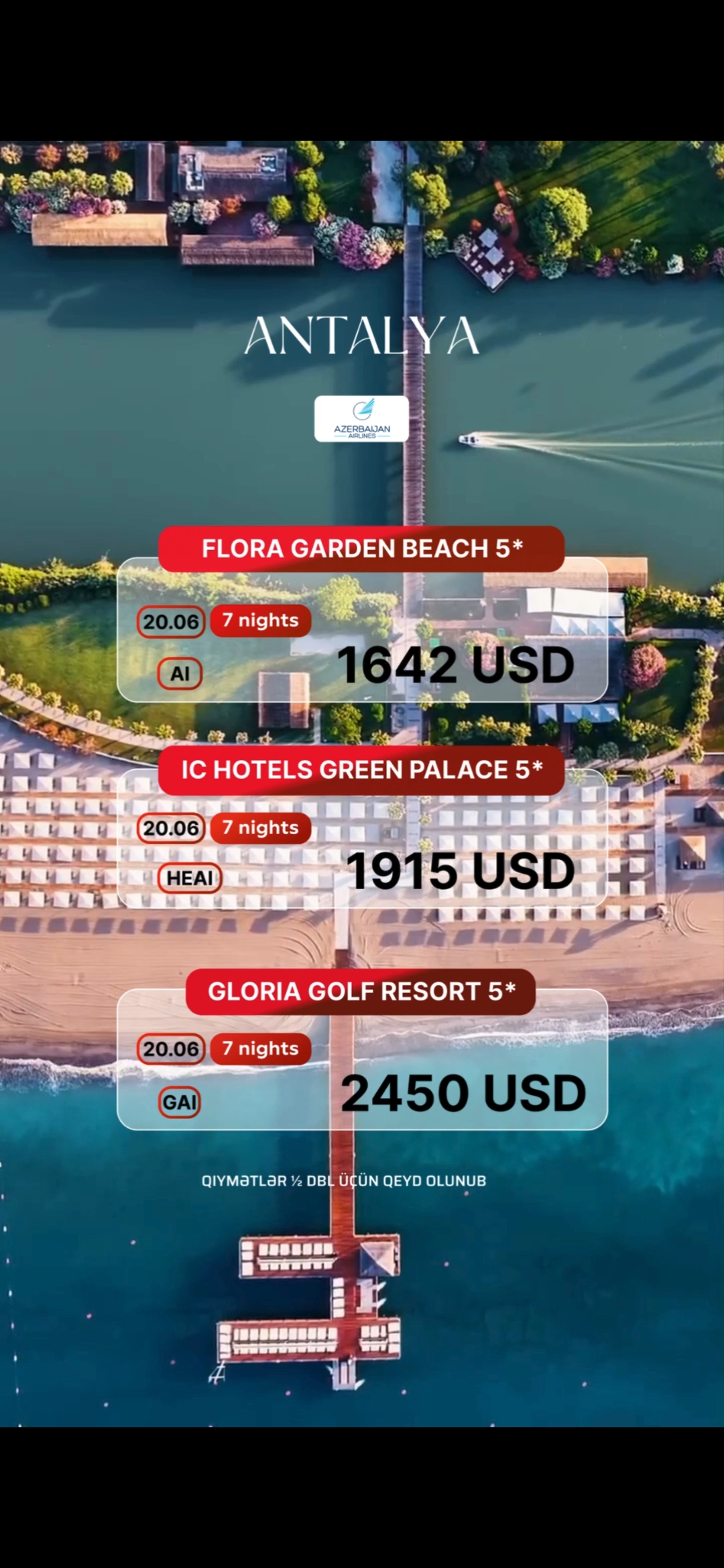🛫Yalnız Antalya!