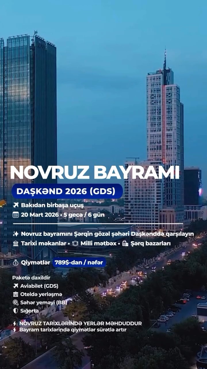 🌿 NOVRUZ BAYRAMI • DAŞKƏND 2026 (GDS)
