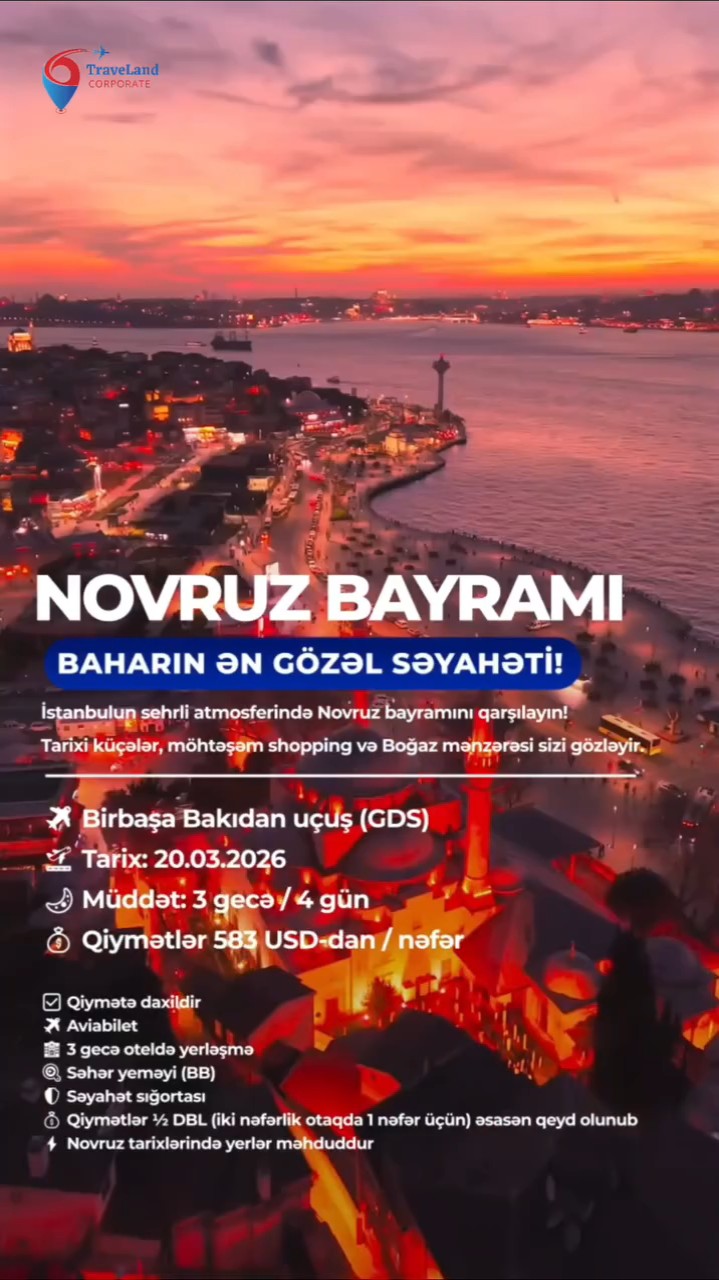🔥 NOVRUZ İSTANBUL – BAHARIN ƏN GÖZƏL SƏYAHƏTİ! 🇹🇷🌿