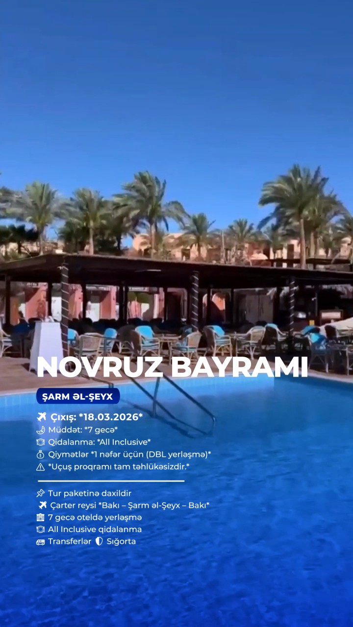 NOVRUZ BAYRAMI – ŞARM ƏL-ŞEYX