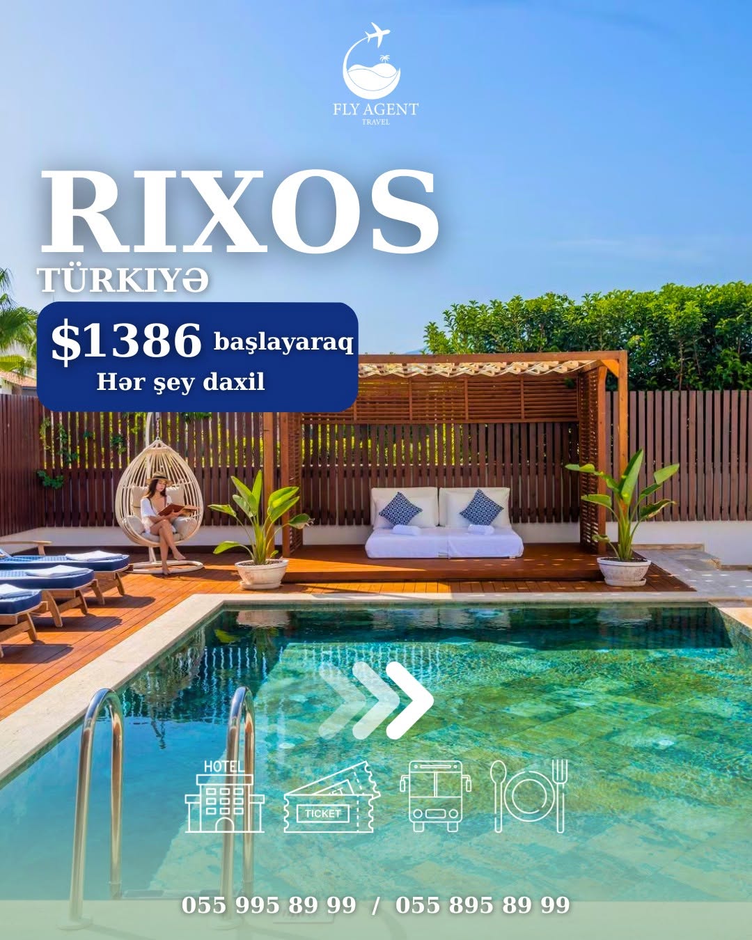 Yay tətili üçün Rixos otellərinə erkən rezervasiya fürsəti 💙