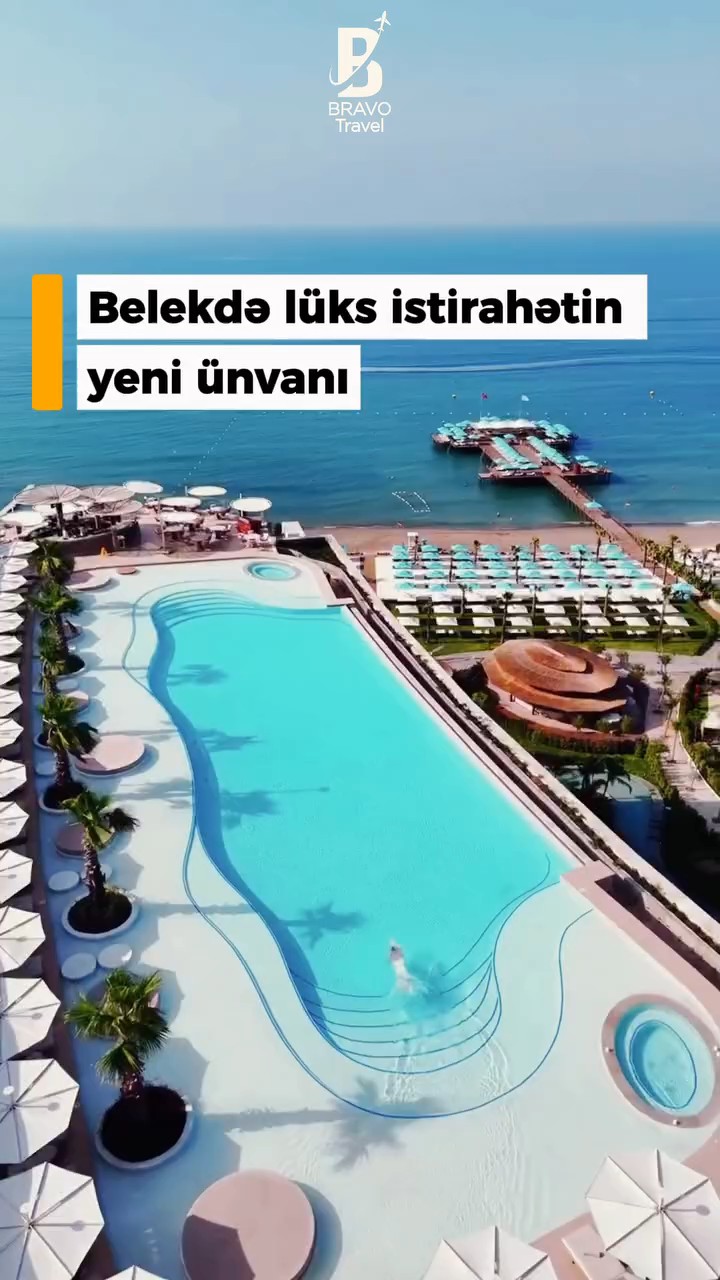 ✨ Antalyada ultra lüks yay tətili!