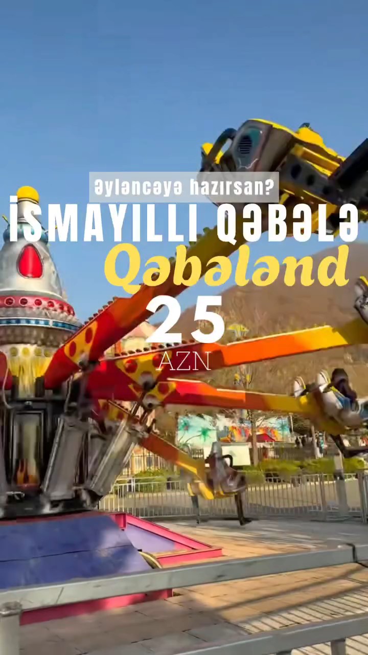 🎢 Əyləncə dolu bir günə hazırsan?