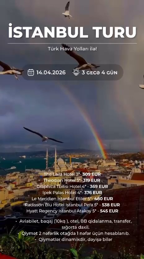 İSTANBUL TURU!
