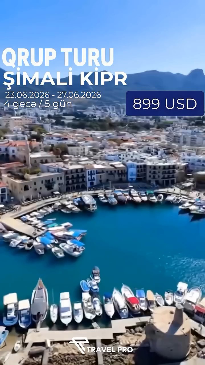 VİZASIZ ŞİMALİ KİPR QRUP TURU