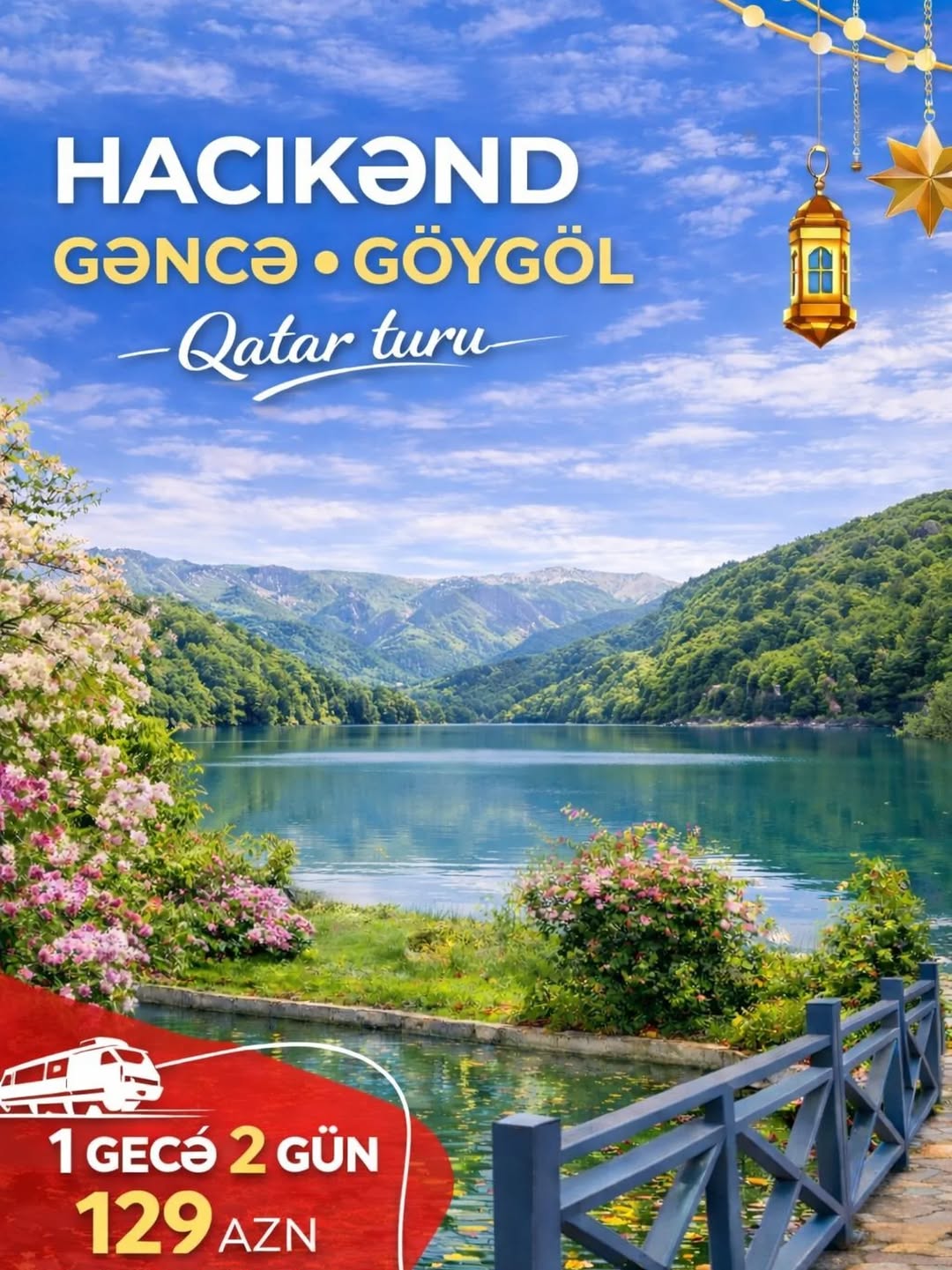 Gəncə Göygöl Maralgöl Qatar turu