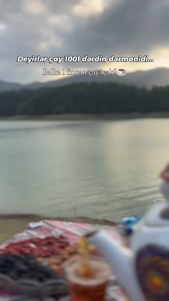 Birlikdə kiminlə çay içmək istərdin?