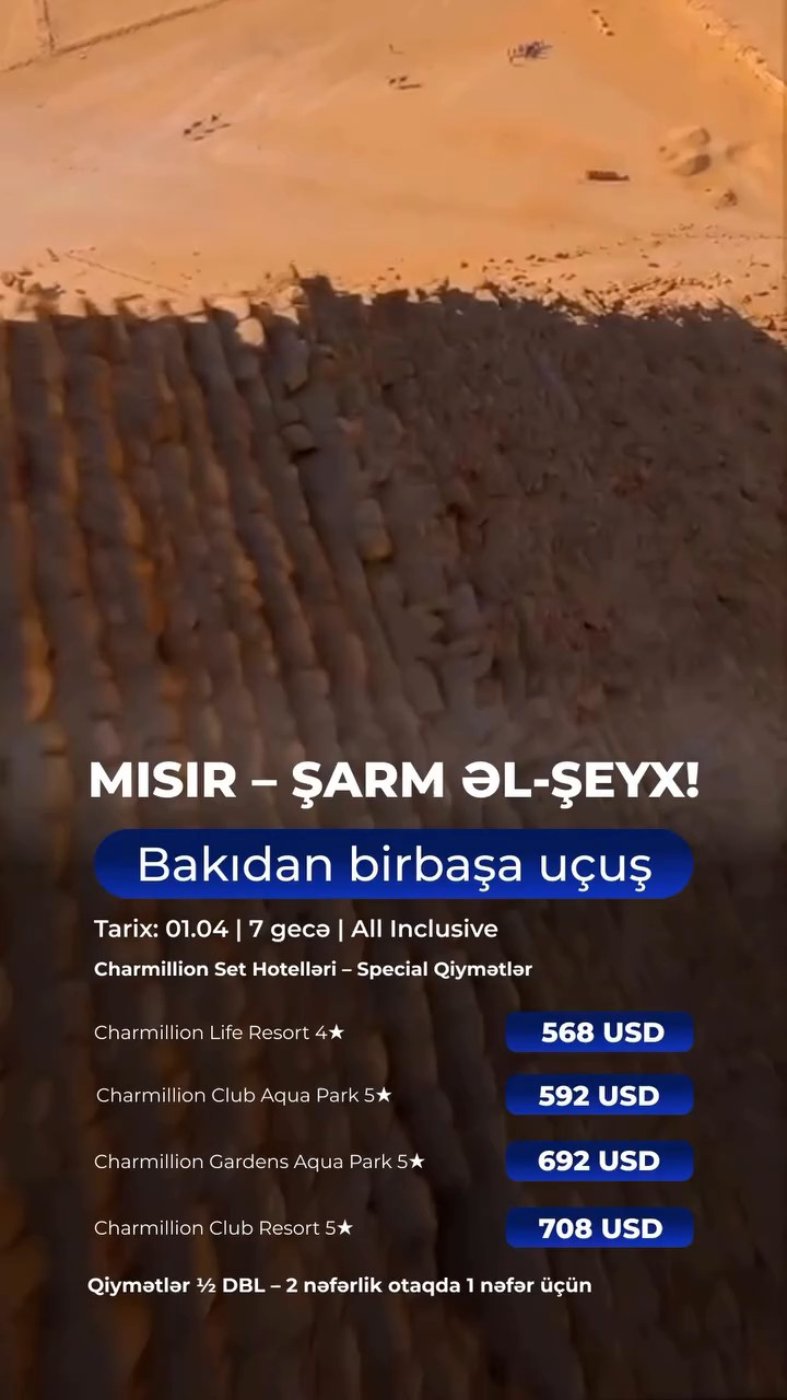 MISIR – ŞARM ƏL-ŞEYX! ☀️