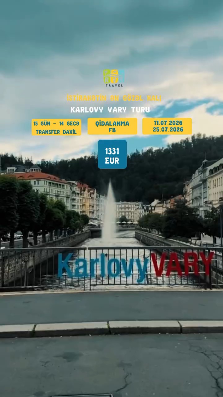 Karlovy Vary turu • 11.07.2026 – 25.07.2026