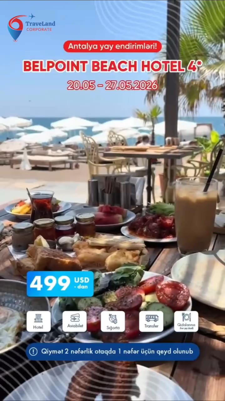 Yayın ən sərfəli Antalyası BURADA!