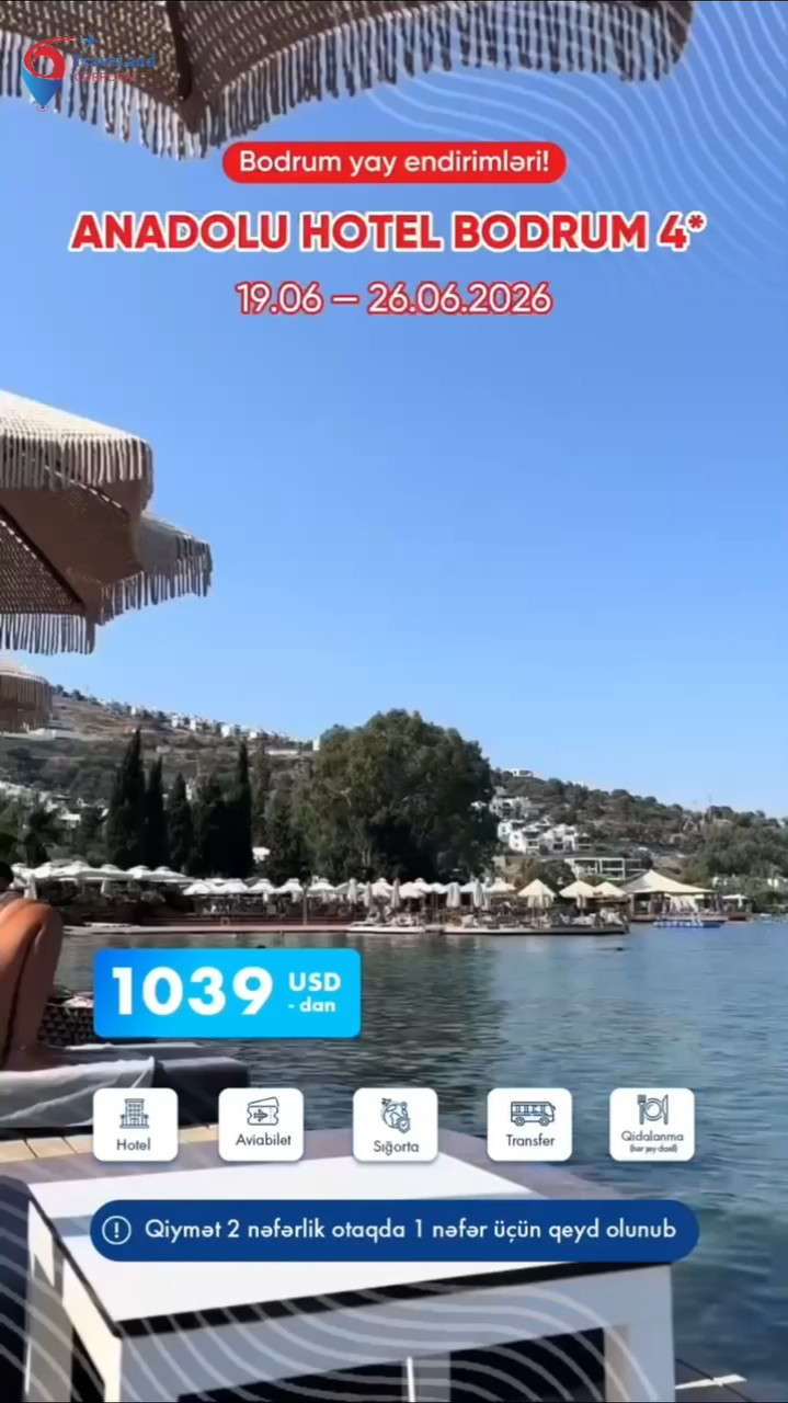 Yayın ƏN ÇOX SEÇİLƏN İSTİRAHƏTİ – BODRUM 2026! ☀️🌊