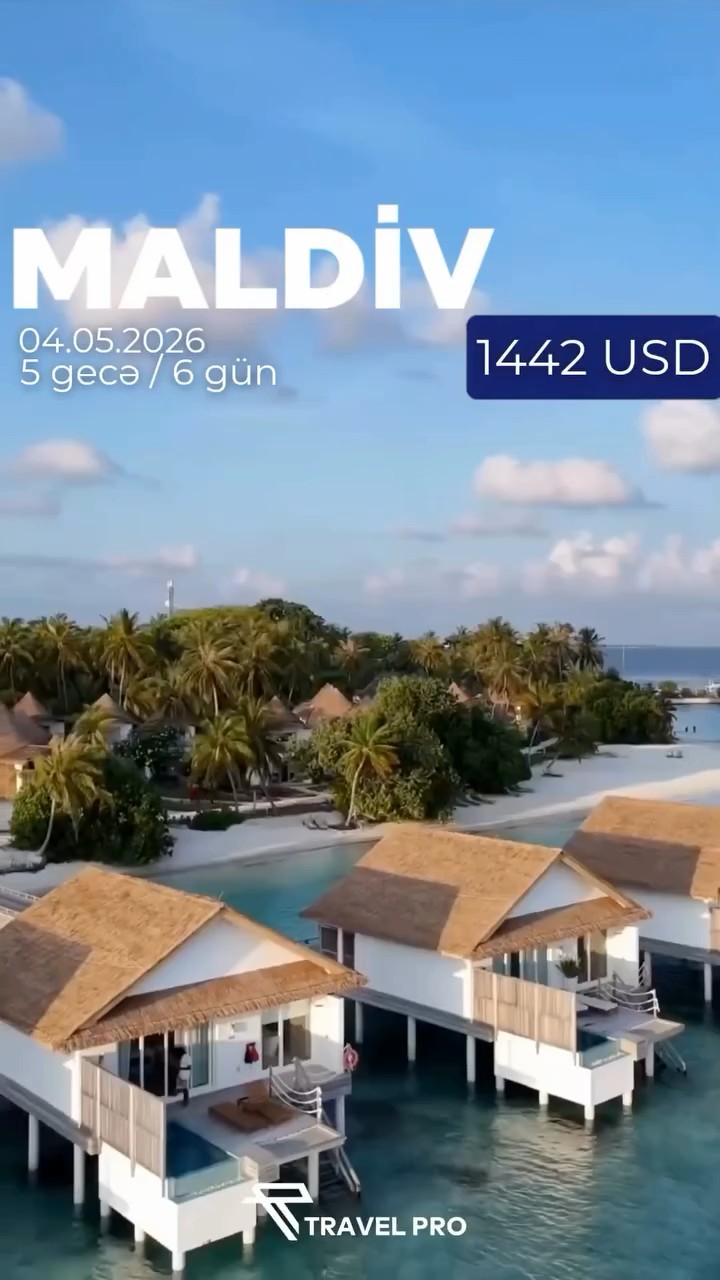 🌴 Maldiv Turu!