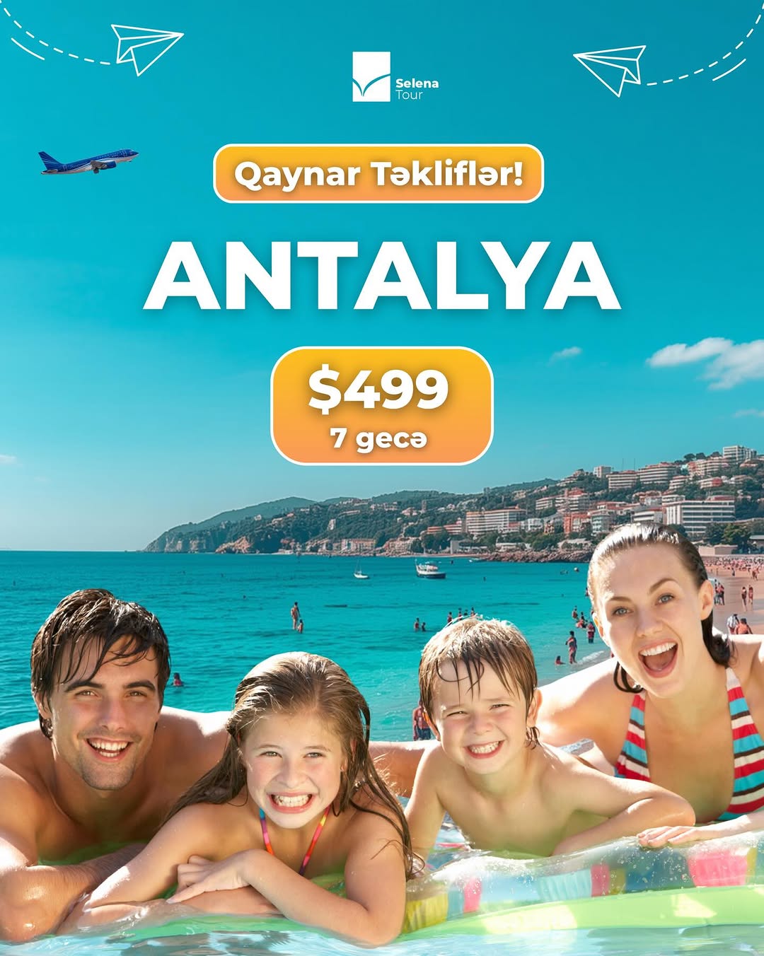 Qeyd olunan otellər üzrə qaynar təklifləri diqqətinizə çatdırırıq 🔥✈️