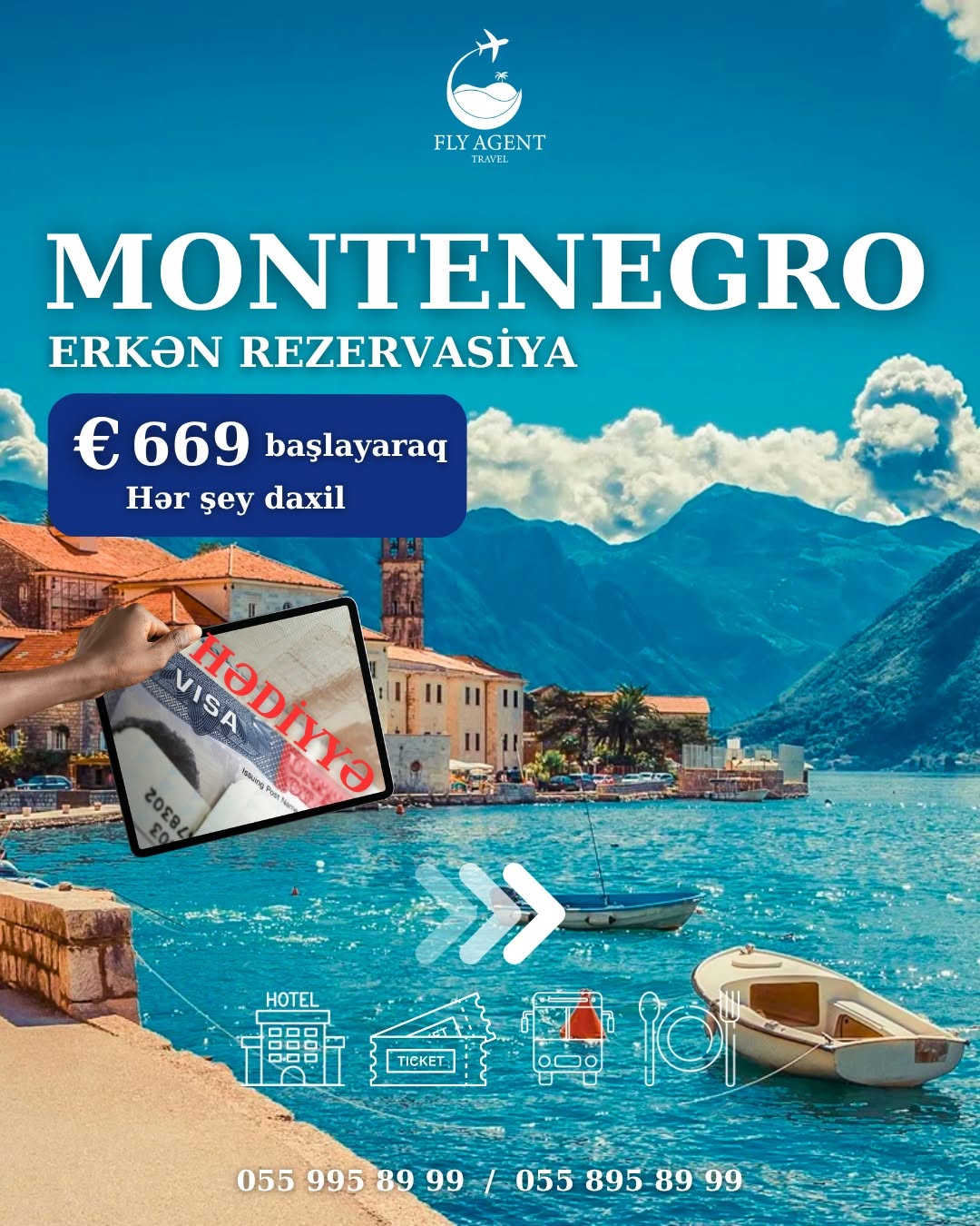 Montenegro erkən rezervasiya turpaketləri VİZA Hədiyyəli 🌊 30% ilə bron et, gedişə 20 gün qalmışadək faizsiz hissə-hissə ödə 💙