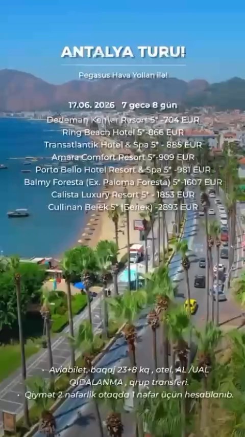 ANTALYA TURU!