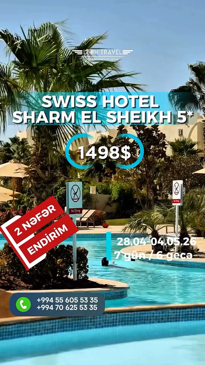 Swissotel Sharm El Sheikh Managed By Rixos 5* 🔥