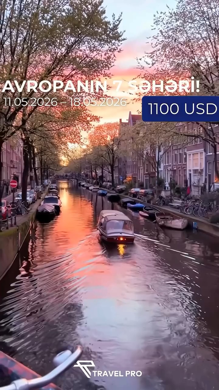 🌍 7 günə Avropanın 7 şəhəri ✈️