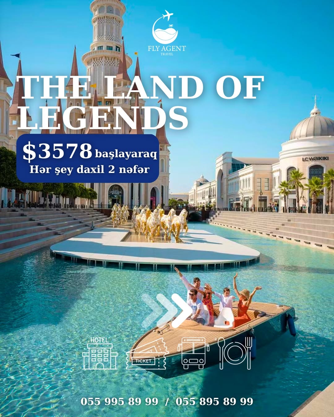 THE LAND OF LEGENDS otelləri 💙 30% ilkin ödənişlə indi bron edin