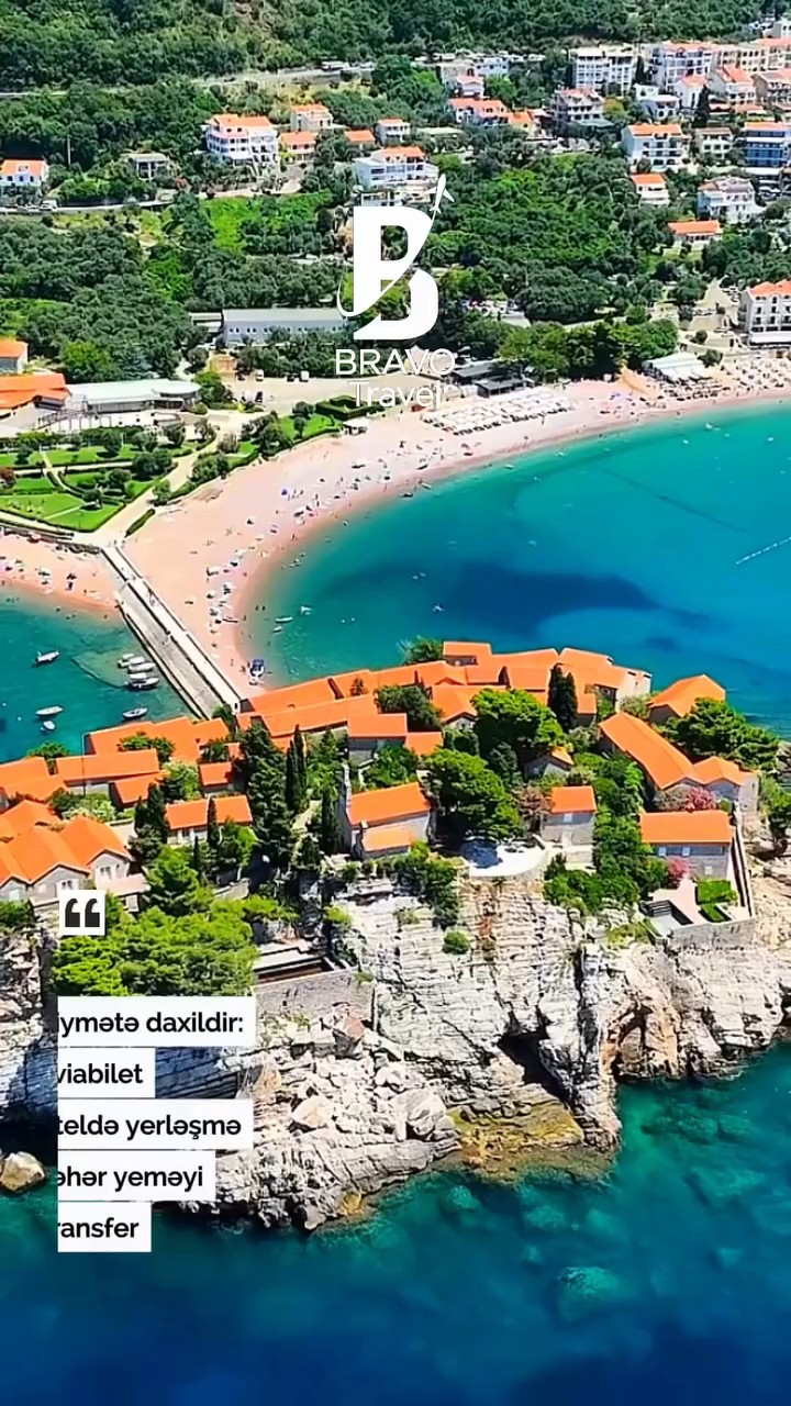 🇲🇪 Montenegro-da unudulmaz yay tətili! 🌊☀️
