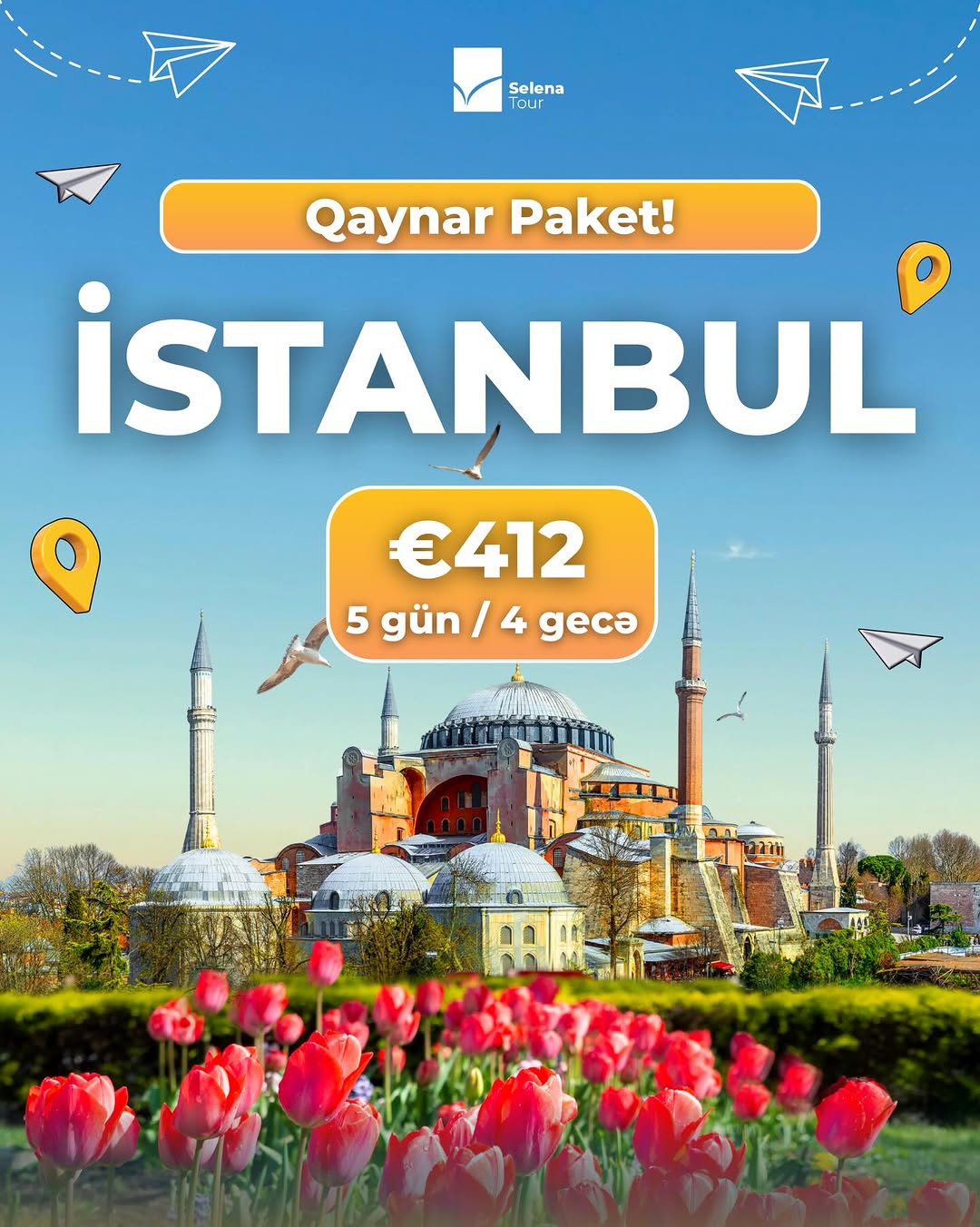🏙 İSTANBUL – QISA ŞƏHƏR İSTİRAHƏTİ! 🇹🇷