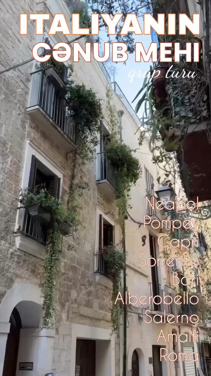 🇮🇹 İTALİYANIN CƏNUB MEHİ 🍋🌋🍕
