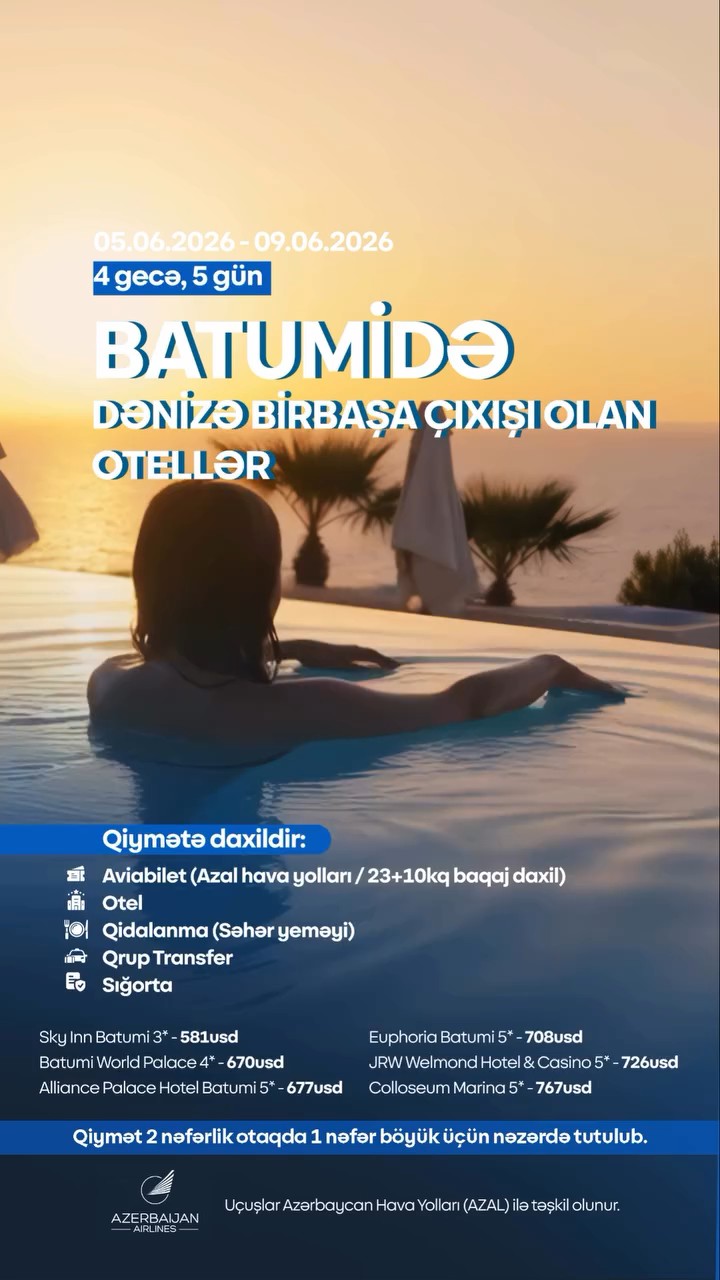 🌊 Qara Dənizin Mirvarisi - Batumi 🏖️