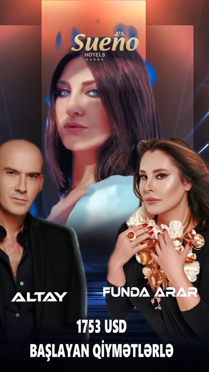 Sueno Hotels Deluxe Belek-də unudulmaz yay konsertləri! ✨