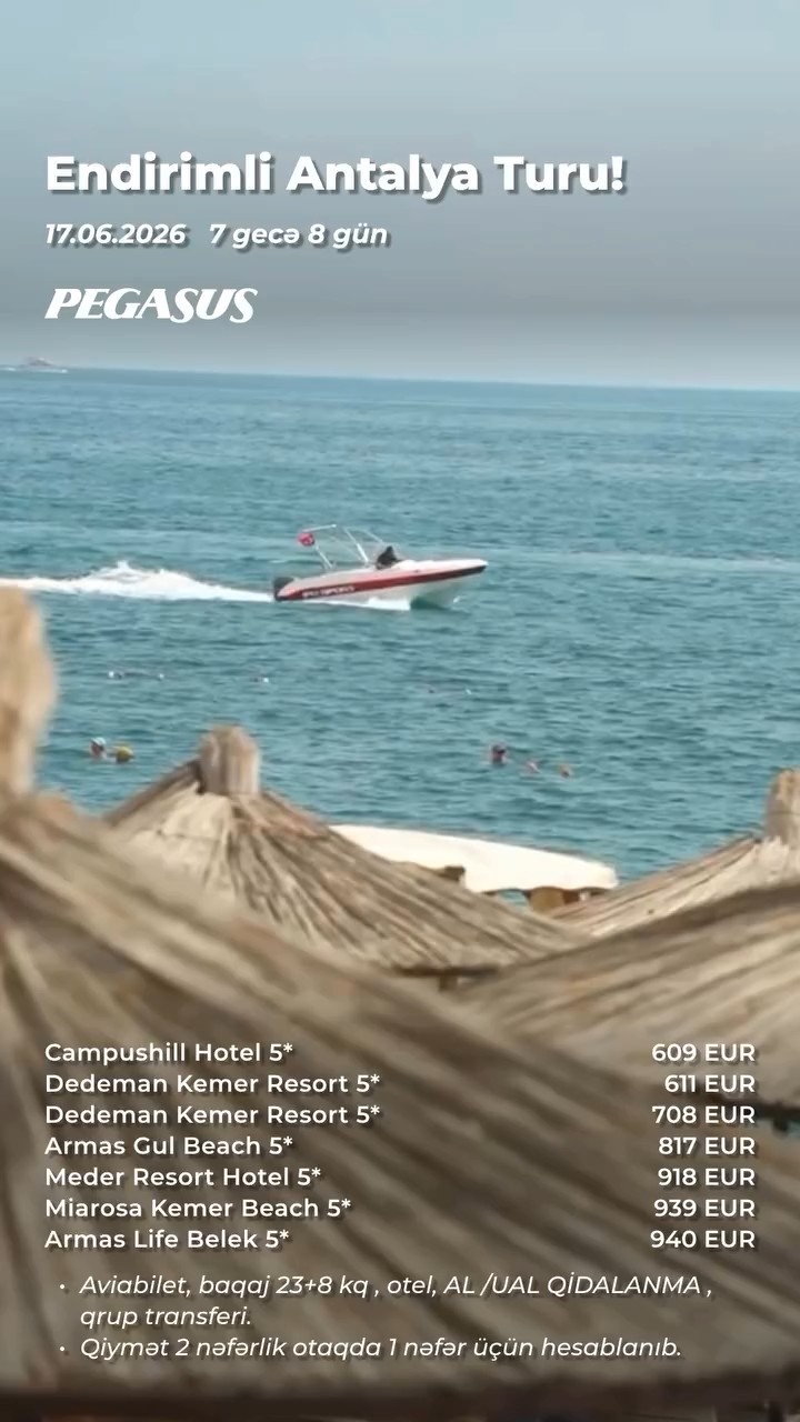 Endirimli Antalya Turu!