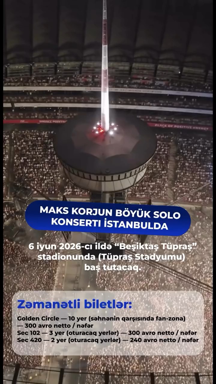 🎤🔥 MAKS KORJ | BÖYÜK SOLO KONSERT
