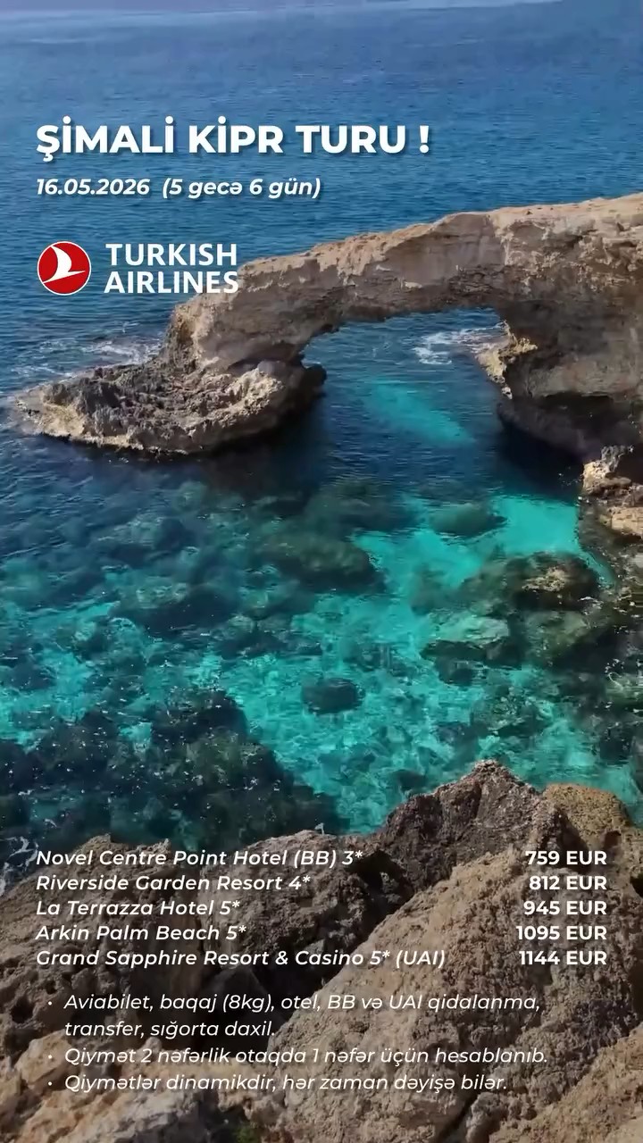 ŞİMALİ KİPR TURU !