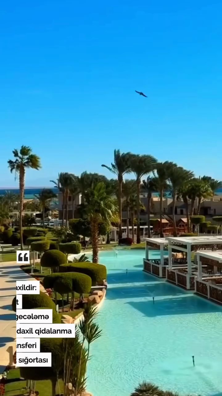 ☀️ Bu yay Qırmızı dənizin ən möhtəşəm kurortlarından biri olan Şarm Əl-Şeyx sizi gözləyir! 🌴🐠