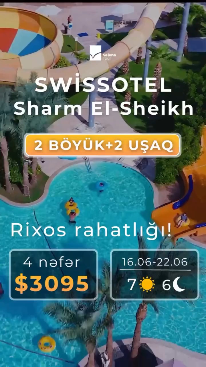 🔥SHARM EL SHEİKH🔥 - SWISSSOTEL SHARM EL SHEİKH BY RIXOS 5🌟