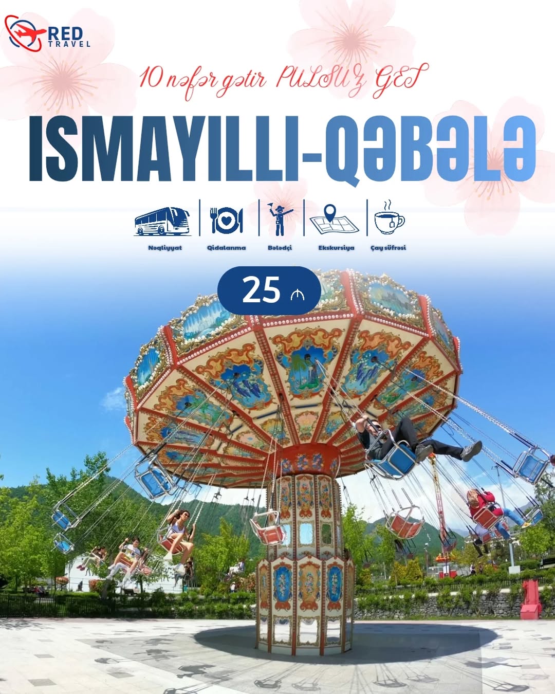 İsmayıllı Qəbələ Qəbələnd turu